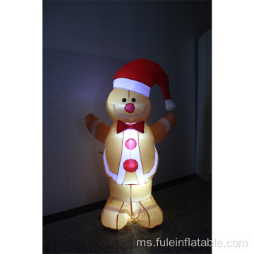 Holiday inflatable Gingerbread untuk hiasan Krismas